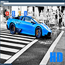 Lamborghini Blue HD Chrome extension download