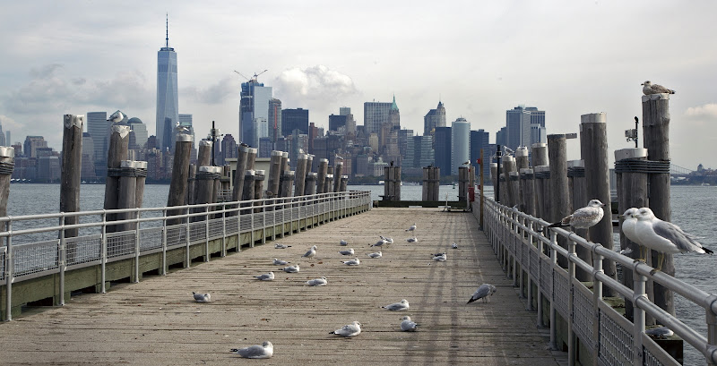 vista da ellis island di Amar.anto