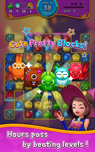 Jewel Witch - Best Funny Three Match Puzzle Game screenshots 23