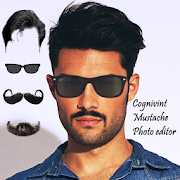 Men Mustache Beard Haircuts  Icon