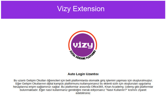 Vizy Dijital Öğrenme Platformu Preview image 0