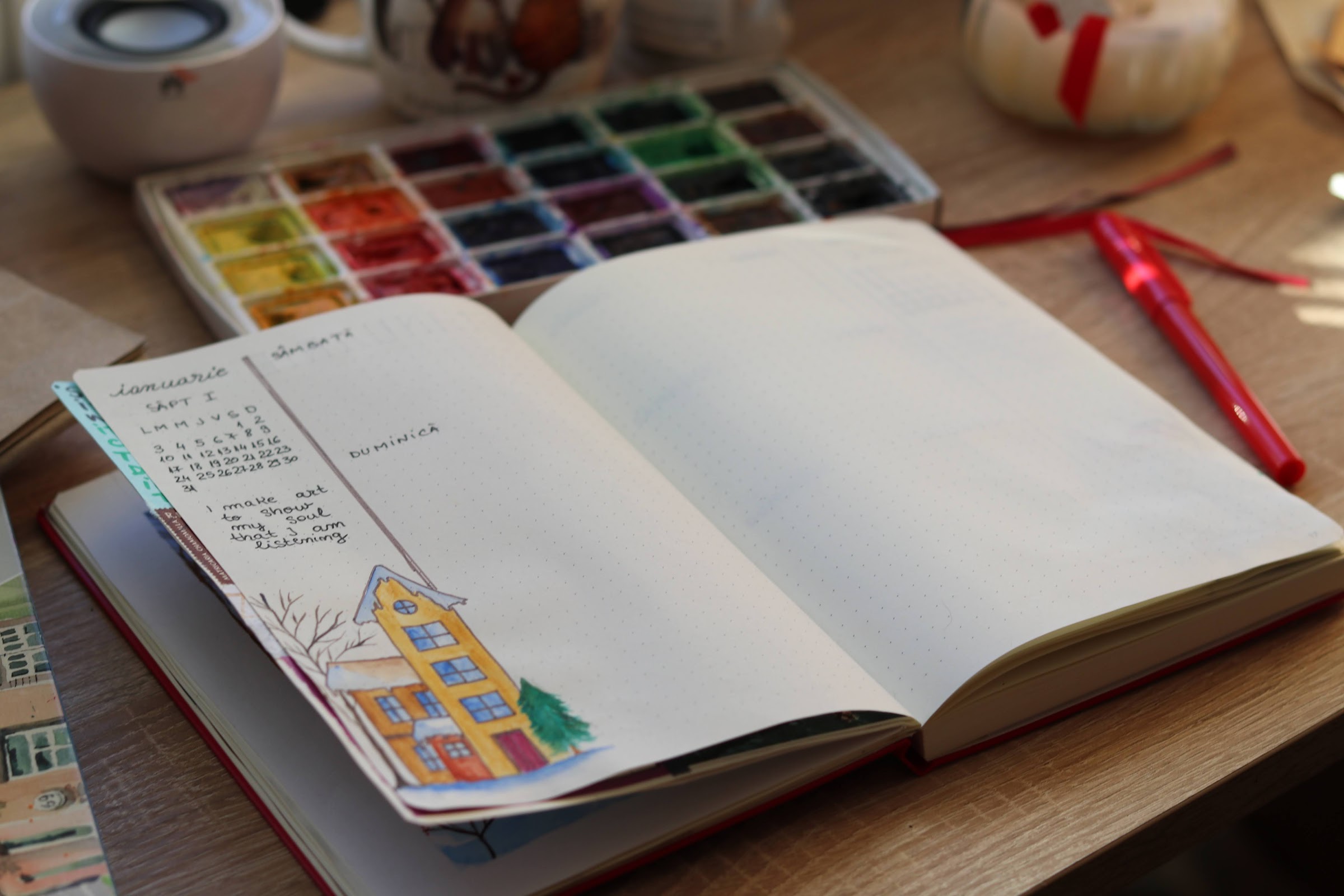 idei bullet journal ianuarie