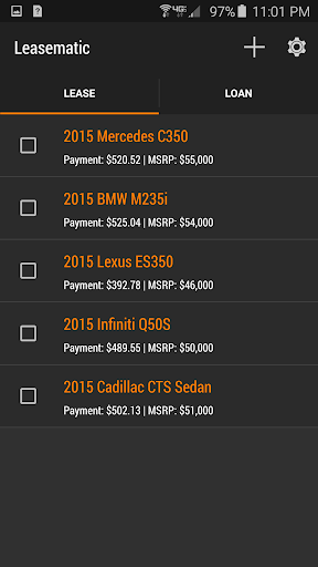 Leasematic Car Lease Loan Calc