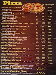 The Pizza Point menu 2