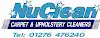 NuClean Carpet & Upholstery Cleaners Logo