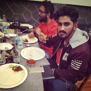 Nabeel Farhan Khan at Zyara Restaurant, HBR Layout,  photos