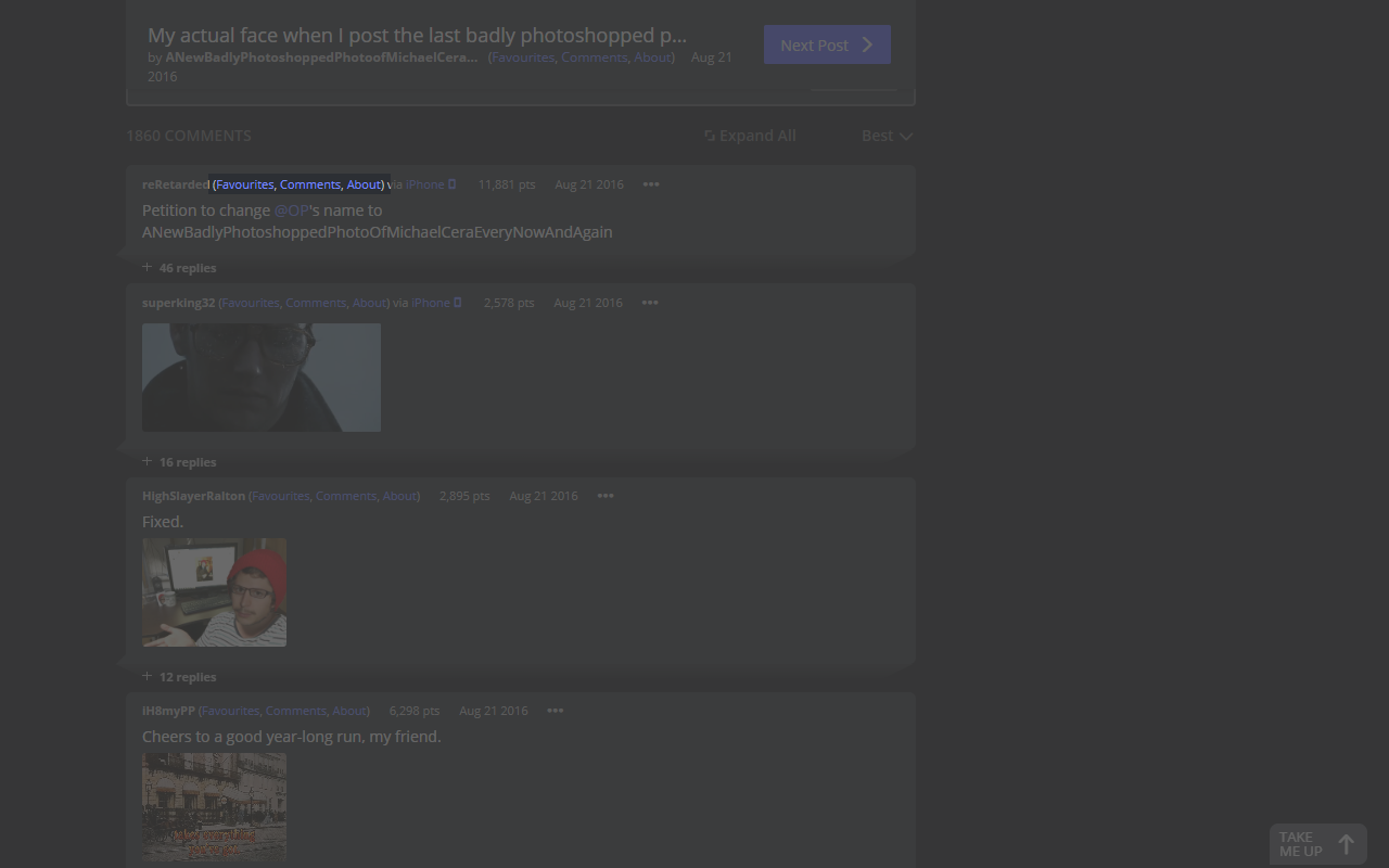 Imgur User Links (Favorites, Comments, About) Preview image 4