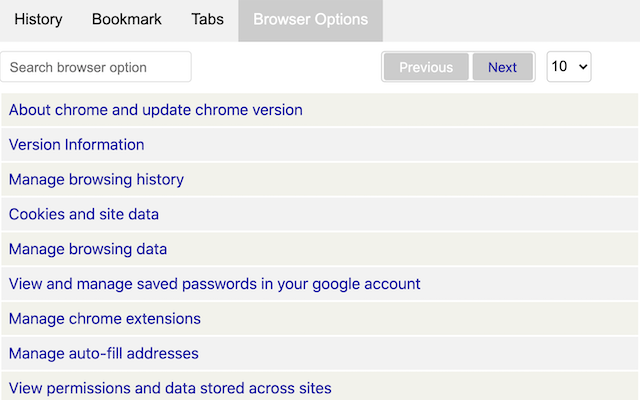 Chrome link search Preview image 7