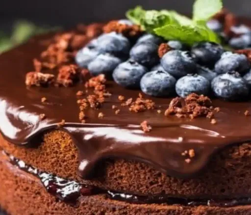 Chocolate Blueberry Cake