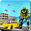 Baixar Flying Car Robot Transformation Real Robo Instalar Mais recente APK Downloader