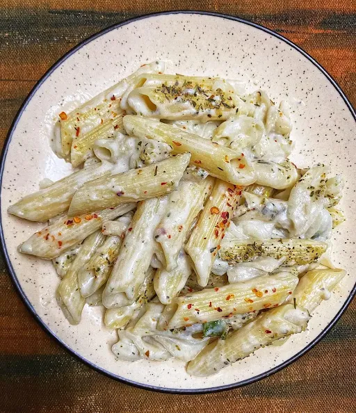 Veg Alfredo White Sauce Pasta