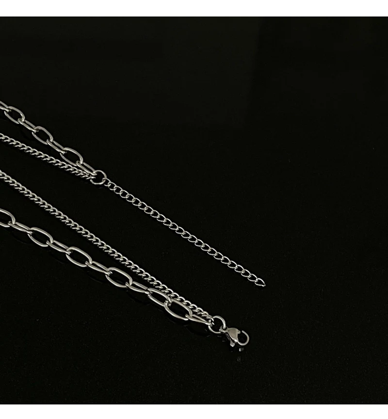 Title 5, Niche Sweet Cool Lvzhu ketting met witte stikse...