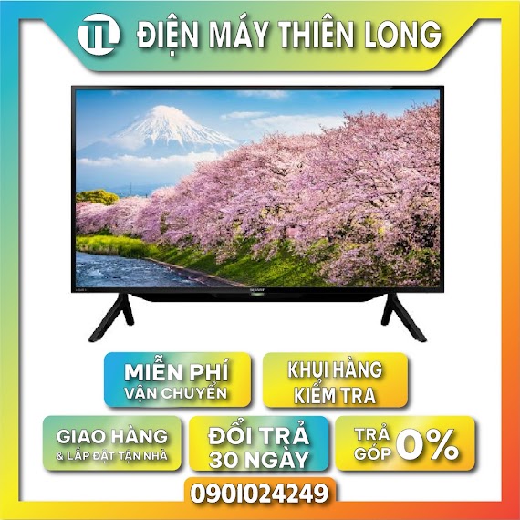 2T - C42Bg1X - Android Tivi Sharp 42 Inch 2T - C42Bg1X - Bảo Hành Chính Hãng 2 Năm Tận Nơi