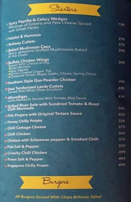 Turquoise Cottage -  TC Original 1997 menu 4