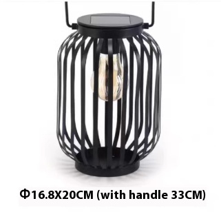 Title 10, Solar LED Courtyard Outdoor Waterproof Chinese ...