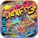 Download Graffiti Wall Keyboard theme Install Latest APK downloader