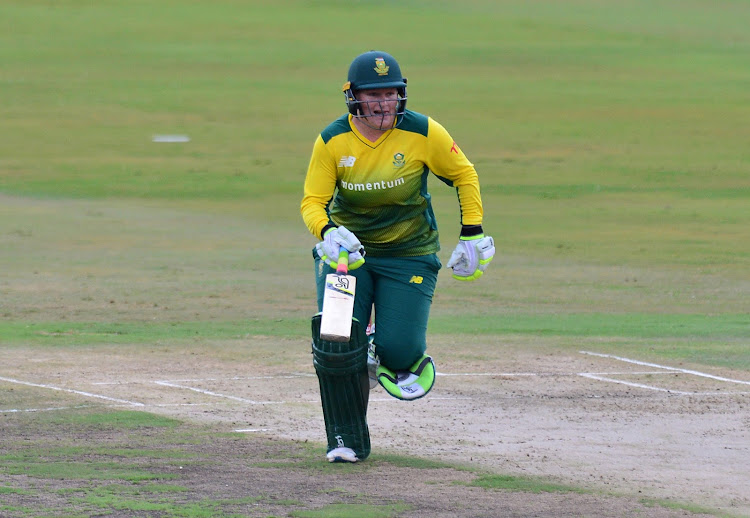 A file photo of Lizelle Lee in action for the Momentum Proteas.