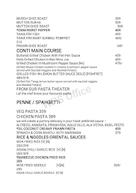 Sketch Family Restaurant & Bar menu 7