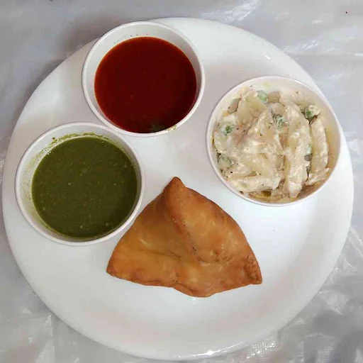 Malai Pasta Samosa