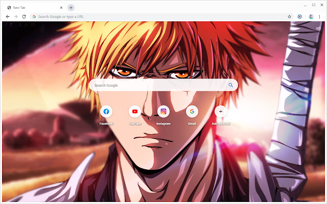 Ichigo Kurosaki / Bleach Wallpapers New Tab