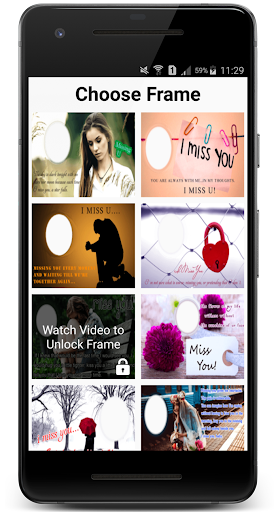 Miss You Photo Frames