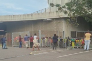 Disgruntled ANC supporters disrupt proceedings at Moses Mabhida Stadium while eThekwini metro councillors were holding elections to vote in the new council. 