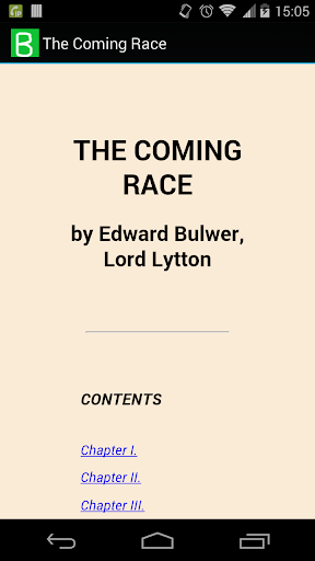 The Coming Race