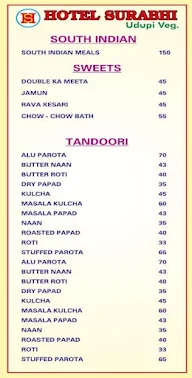 Hotel Surabhi Grand menu 6