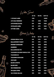 Whiskey Amour menu 2