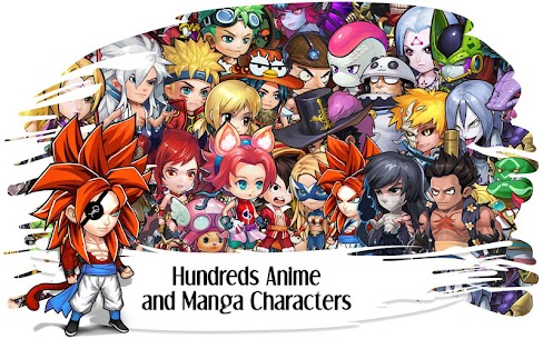 Manga Clash Warrior Arena Varies With Device Apk Mods Unlimited Money Run For Android