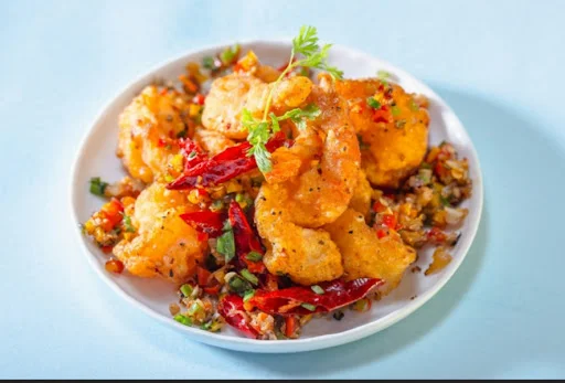 Prawns In Schezwan Chilly Sauce