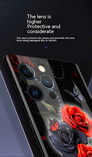 Title 2, Incoming Light Rose Chinese Style Phone Case, p...