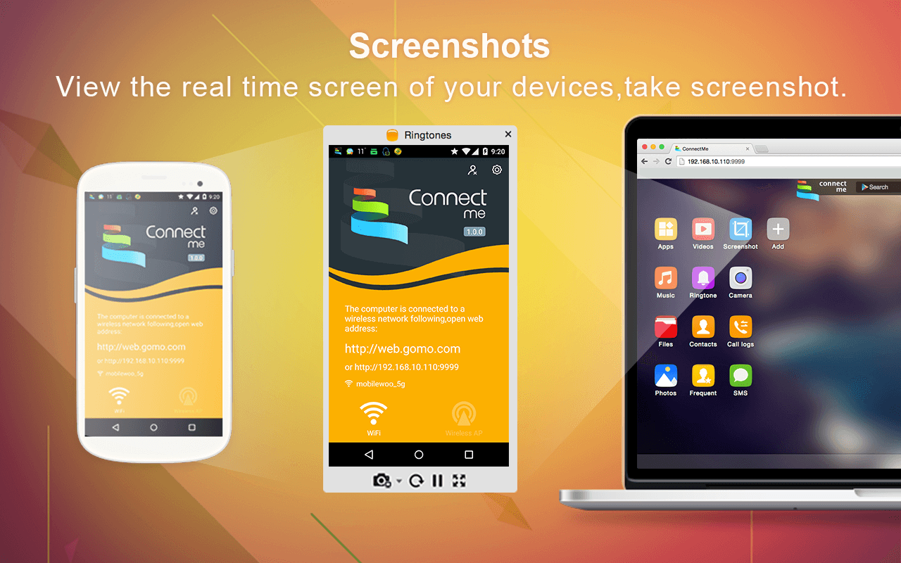    ConnectMe-File Transfer- screenshot  