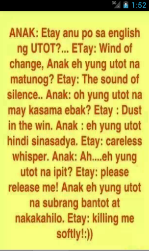 Pinoy Funny Jokes Collection