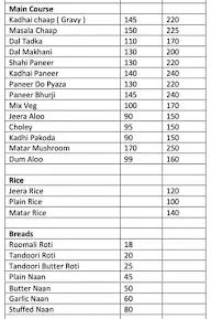 Patiala House menu 2