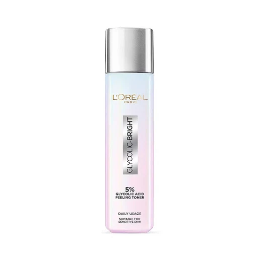 L’OREAL - NƯỚC DƯỠNG THÚC ĐẨY TÁI TẠO DA, LÀN DA TRÔNG SÁNG VÀ CĂNG MỊN GLYCOLIC BRIGHT PEELING TONER 128ml