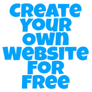 Create Your Own Website Free  Icon
