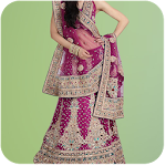 Woman Lehenga Choli Photo Suit Apk