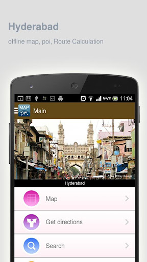 Hyderabad Map offline