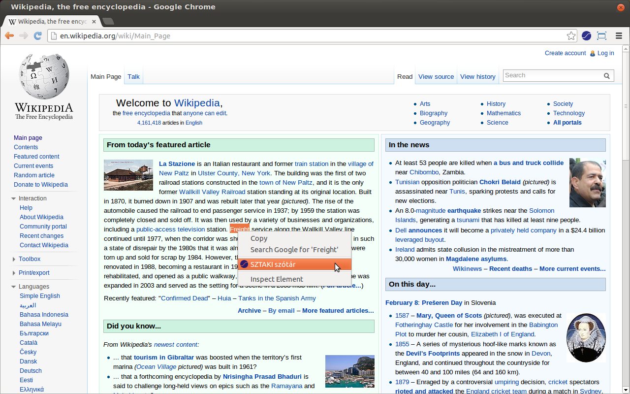 SZTAKI Dictionary Extension Preview image 1
