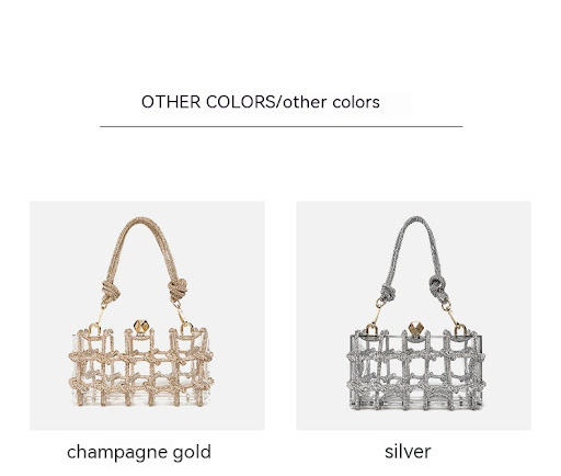 Title 1, French Sweet Shiny Rhinestone Banquet Small Squ...
