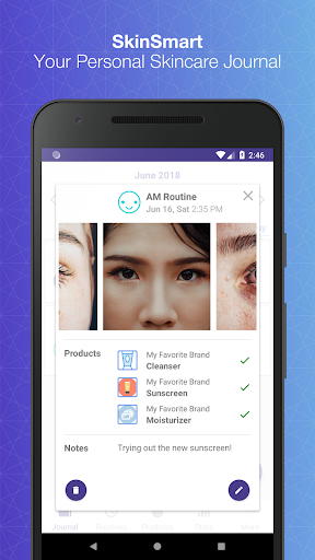 SkinSmart - Personal Skincare Journal