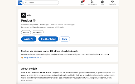 Get Shortlisted screenshot 2