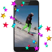 Snowboarding HD LWP  Icon