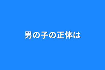 男の子の正体は