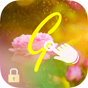 Gesture Lock Screen Flower.io logo