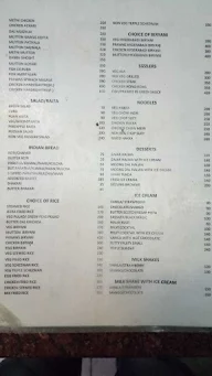 Happy Times - Niwec menu 1