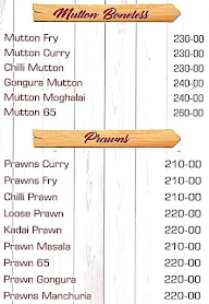 New Punnami Family Restaurant menu 5