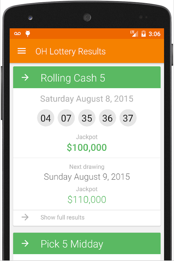 OH Lottery Results - Android Apps on Google Play
