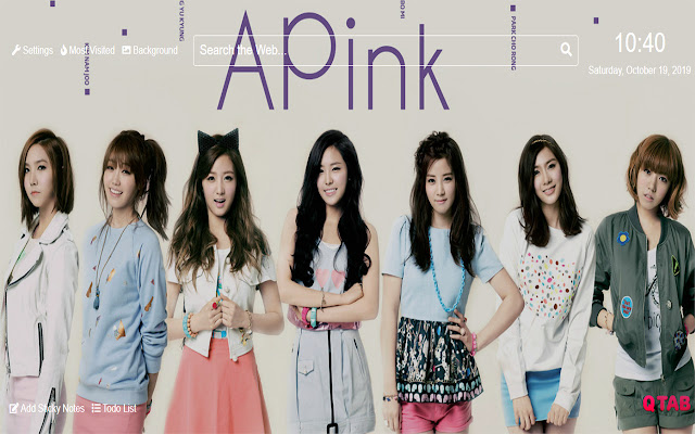 EunjiAPinkWallpapersNewTabTheme